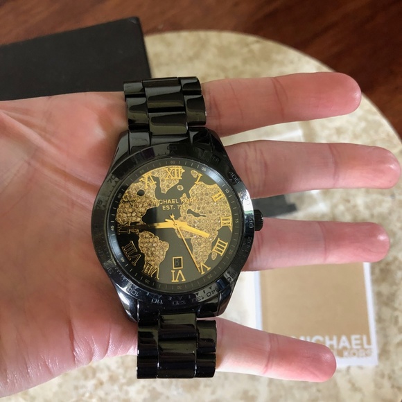 Michael Kors Accessories Michael Kors World Map Womens Watch Poshmark